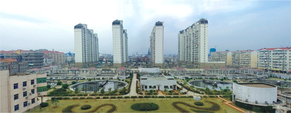 江西最大污水處理廠——南昌朝陽污水處理廠二期工程（省、市優良工程，獲滕王閣杯）